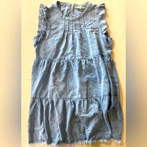 Brand: ee:some (boutique) denim dress. Size Large.
